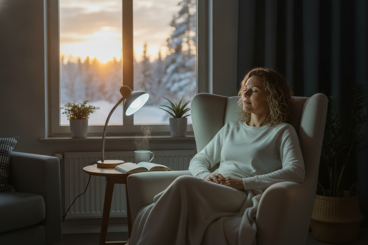 Lysterapi: Sådan bekæmper du vinterdepression og træthed
